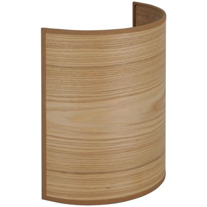 Brilagi - Stenska svetilka SEMI 1xE27/15W/230V pr. 20 cm rjava