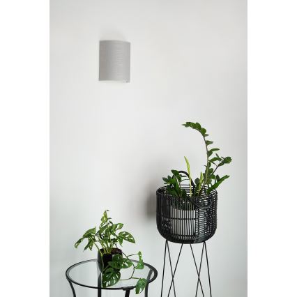 Brilagi - Stenska svetilka SEMI 1xE27/15W/230V pr. 20 cm siva