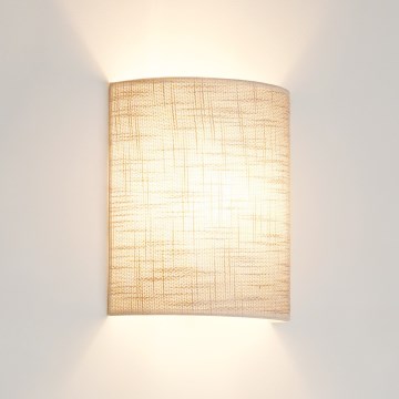 Brilagi - Stenska svetilka SEMI 1xE27/15W/230V pr. 20 cm temna siva
