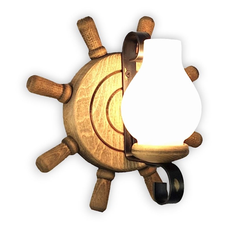 Brilagi - Stenska svetilka TIMONA 1xE14/40W/230V bukev