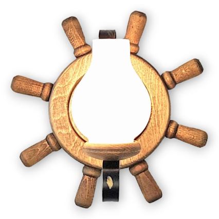 Brilagi - Stenska svetilka TIMONA 1xE14/40W/230V bukev