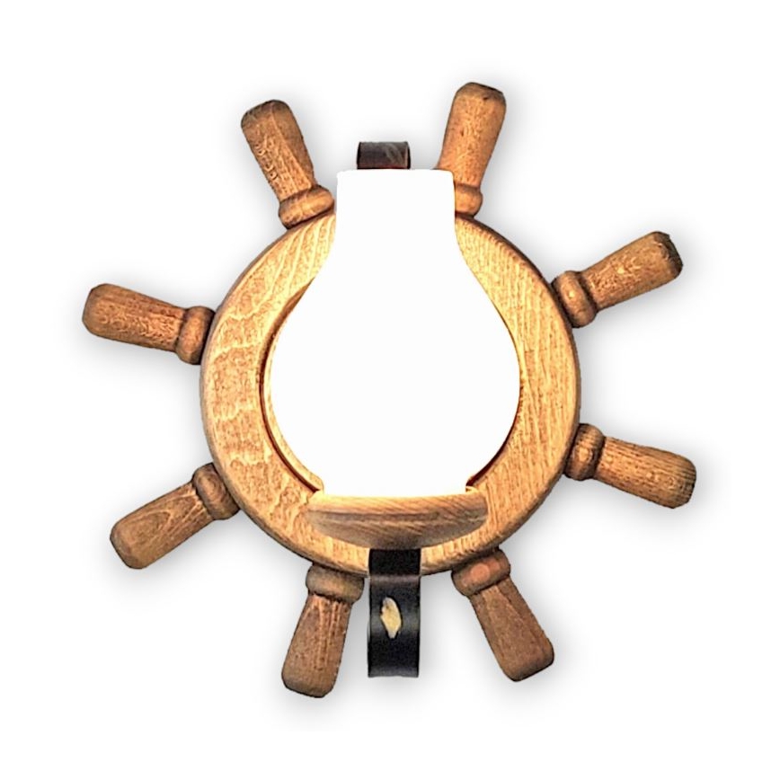 Brilagi - Stenska svetilka TIMONA 1xE14/40W/230V bukev