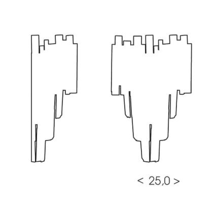 BRILAGI - Stenska svetilka VERVE 2xE14/40W/230V črna