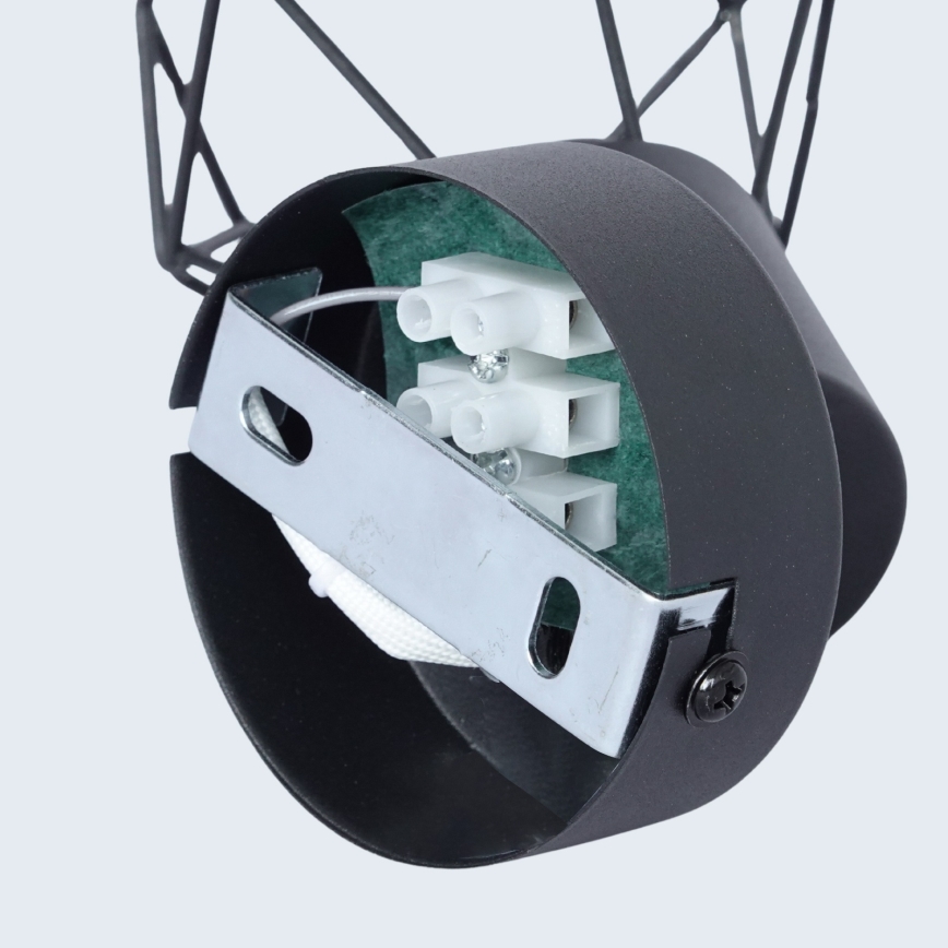Brilagi - Stenska točkovna svetilka CAGE 1xE14/40W/230V