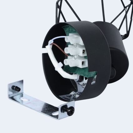 Brilagi - Stenska točkovna svetilka CAGE 1xE14/40W/230V