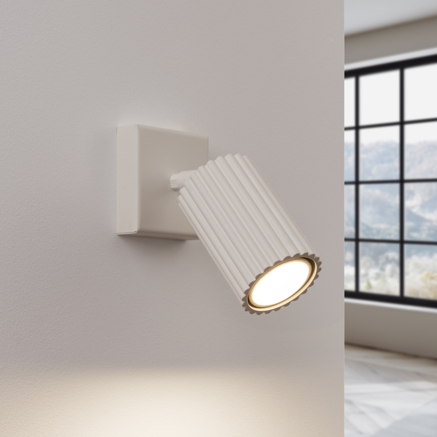 Brilagi - Stenski reflektor CRESTO 1xGU10/10W/230V krem barva