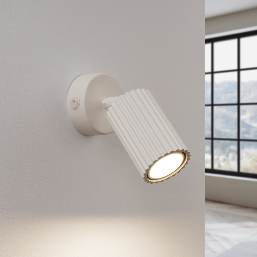 Brilagi - Stenski reflektor CRESTO 1xGU10/10W/230V krem barva