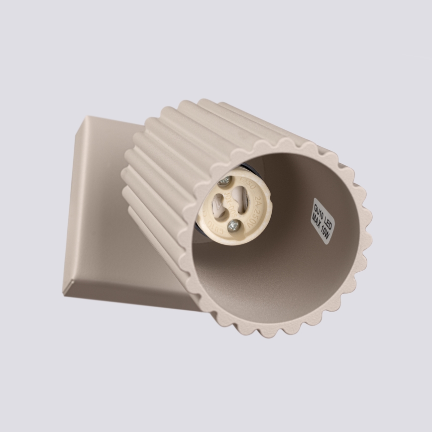 Brilagi - Stenski reflektor CRESTO 1xGU10/10W/230V taupe