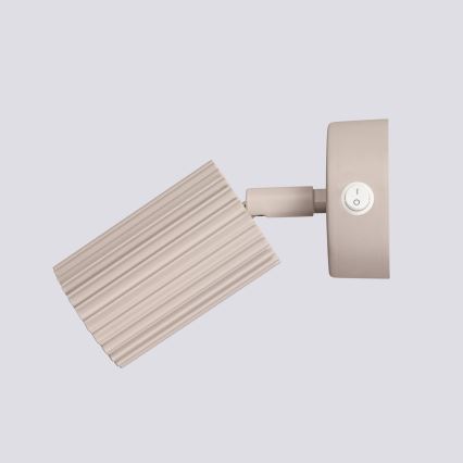 Brilagi - Stenski reflektor CRESTO 1xGU10/10W/230V taupe