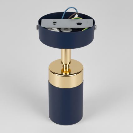 Brilagi - Stenski reflektor POKER 1xGU10/25W/230V modra/zlata