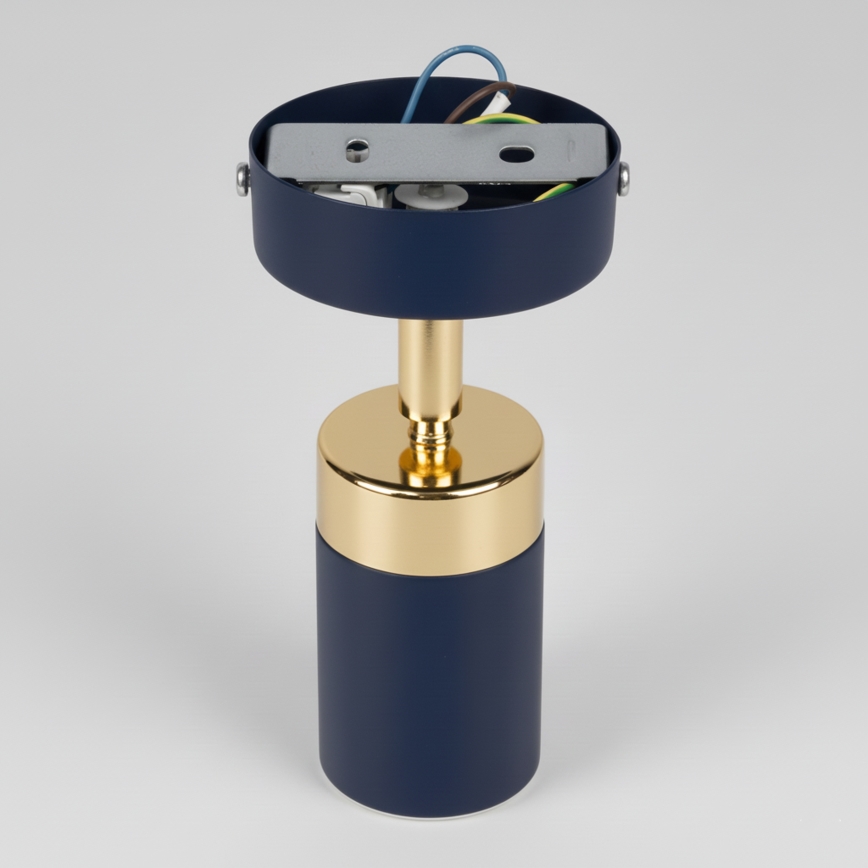 Brilagi - Stenski reflektor POKER 1xGU10/25W/230V modra/zlata