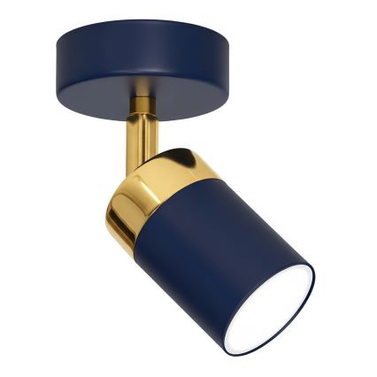 Brilagi - Stenski reflektor POKER 1xGU10/25W/230V modra/zlata