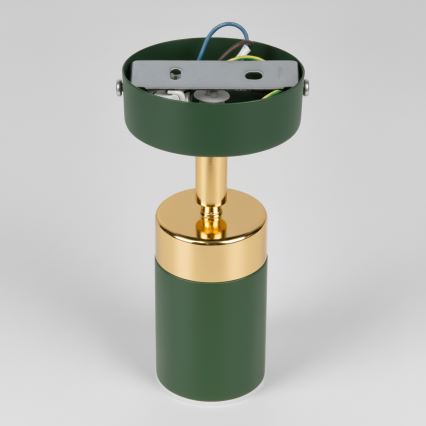 Brilagi - Stenski reflektor POKER 1xGU10/25W/230V zelena/zlata