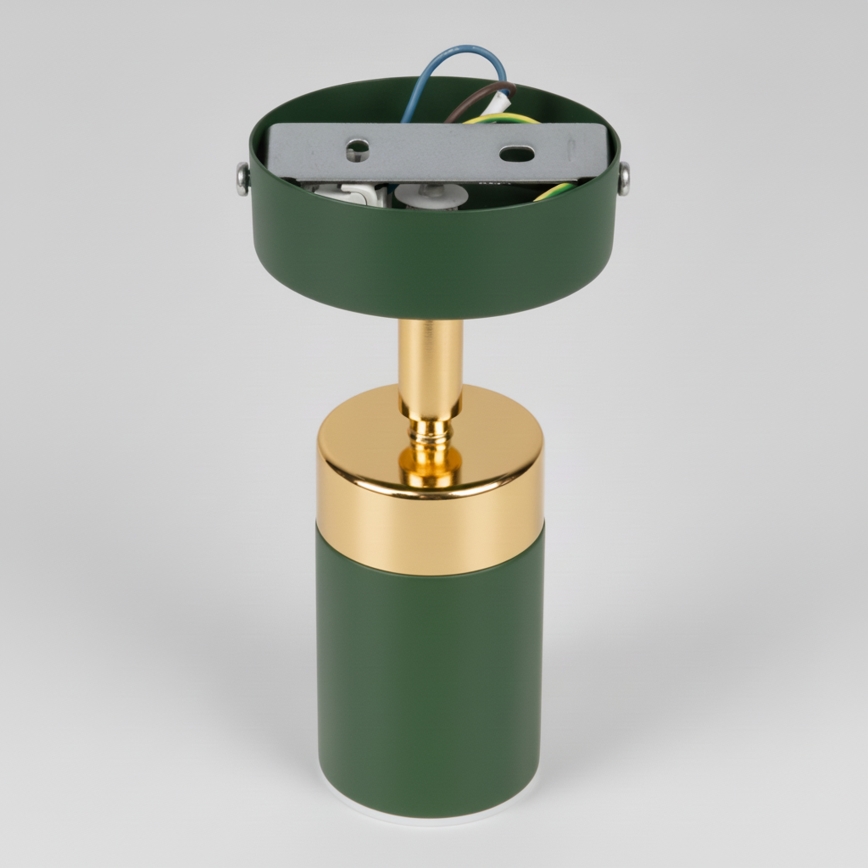 Brilagi - Stenski reflektor POKER 1xGU10/25W/230V zelena/zlata