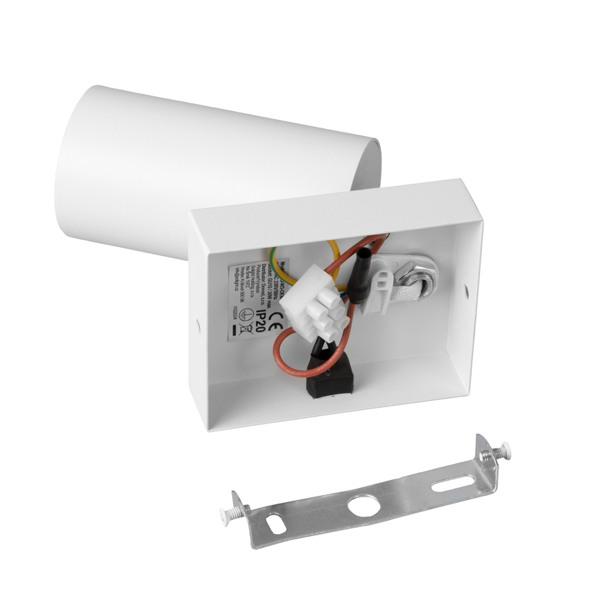Brilagi - Stenski reflektor SELE 1xGU10/30W/230V bela