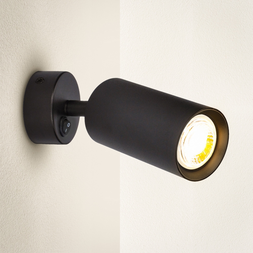Brilagi - Stenski reflektor SELE 1xGU10/30W/230V črna