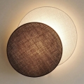Brilagi - Stensko svetilo CIRCLES 1xE27/60W/230V premer 45 cm kremno/rjavo