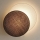 Brilagi - Stensko svetilo CIRCLES 1xE27/60W/230V premer 45 cm kremno/rjavo
