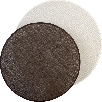 Brilagi - Stensko svetilo CIRCLES 1xE27/60W/230V premer 45 cm kremno/rjavo