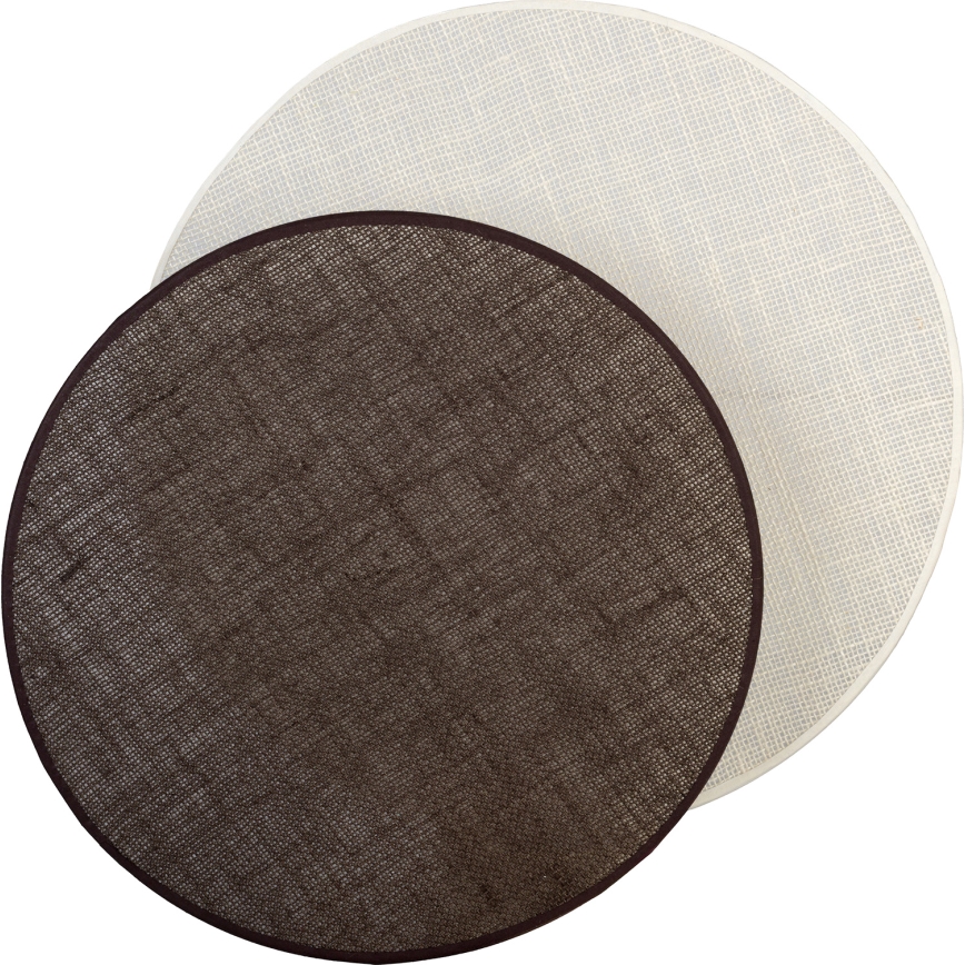Brilagi - Stensko svetilo CIRCLES 1xE27/60W/230V premer 45 cm kremno/rjavo