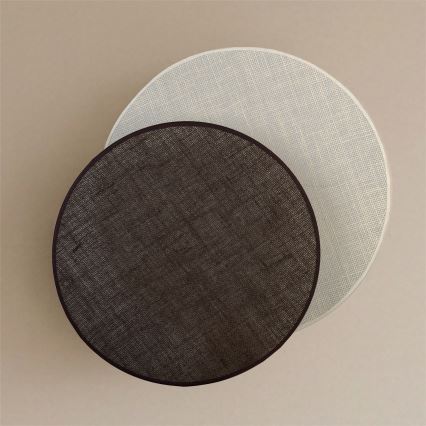 Brilagi - Stensko svetilo CIRCLES 1xE27/60W/230V premer 45 cm kremno/rjavo