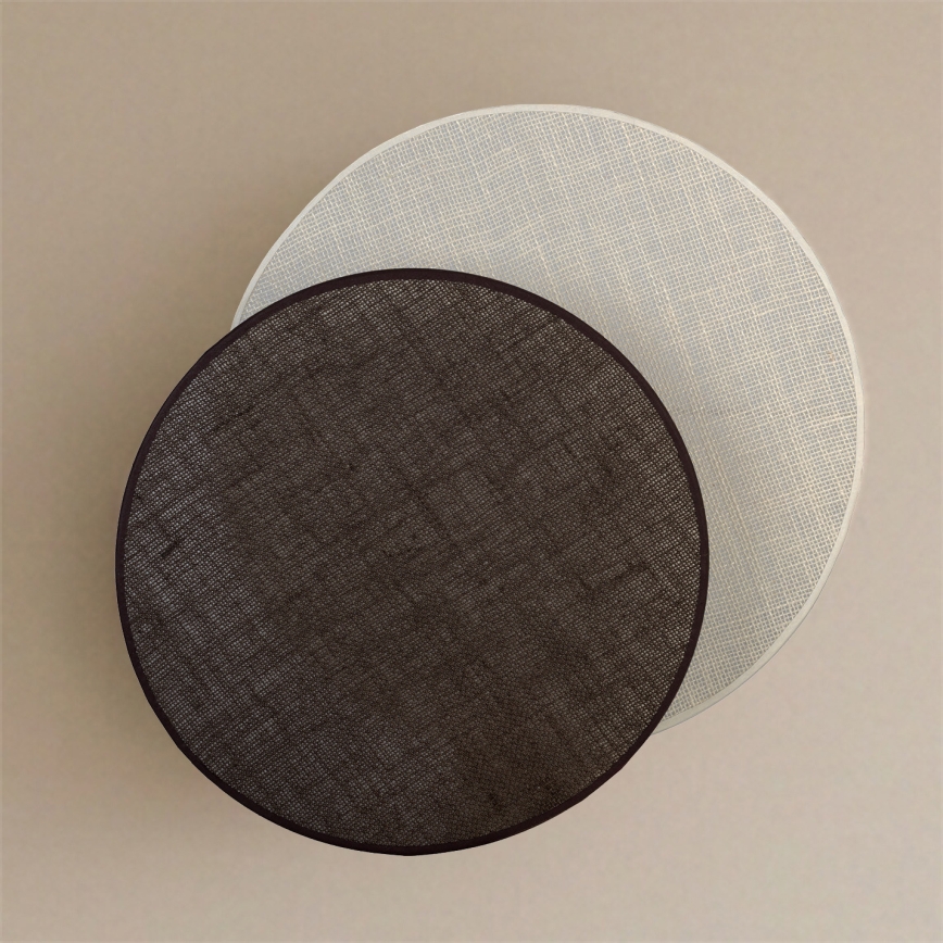 Brilagi - Stensko svetilo CIRCLES 1xE27/60W/230V premer 45 cm kremno/rjavo