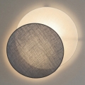 Brilagi - Stensko svetilo CIRCLES 1xE27/60W/230V Ø 45 cm kremna/siva