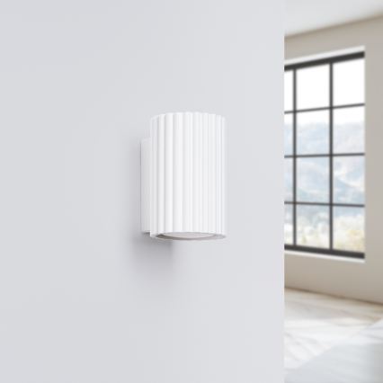 Brilagi - Stensko svetilo CRESTO 1xGU10/10W/230V 10 cm belo