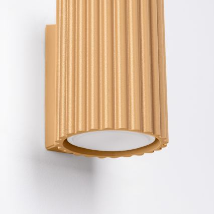 Brilagi - Stensko svetilo CRESTO 1xGU10/10W/230V 10 cm zlato