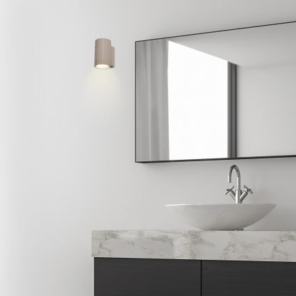 Brilagi - Stensko svetilo CRISPINA 1xGU10/10W/230V 10 cm bež