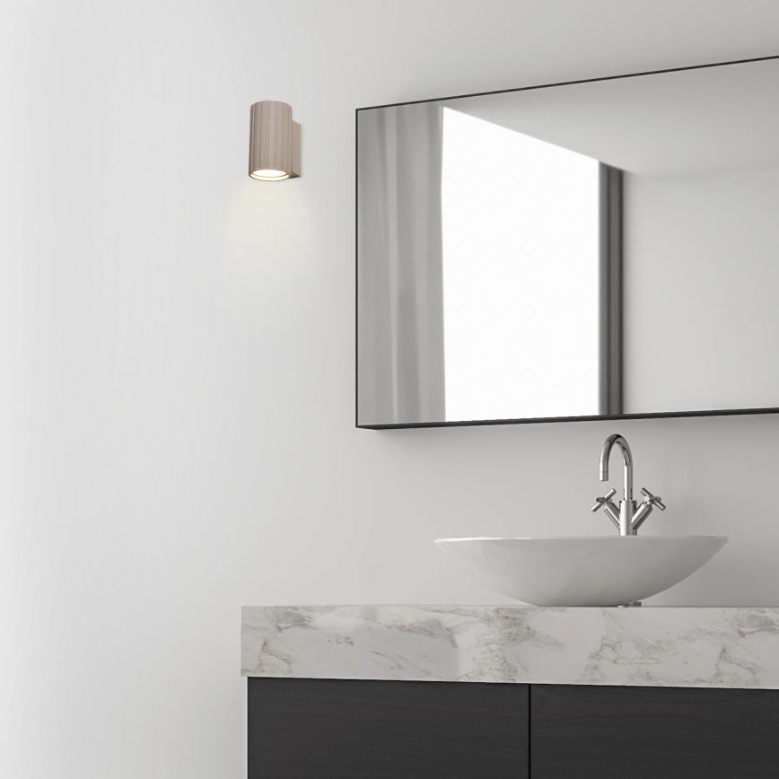 Brilagi - Stensko svetilo CRISPINA 1xGU10/10W/230V 10 cm bež