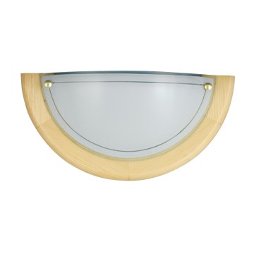 Brilagi - Stensko svetilo ORBIS 1xE27/60W/230V 30 cm borovica