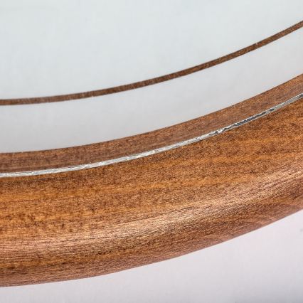 Brilagi - Stensko svetilo ORBIS 1xE27/60W/230V 30 cm borovica