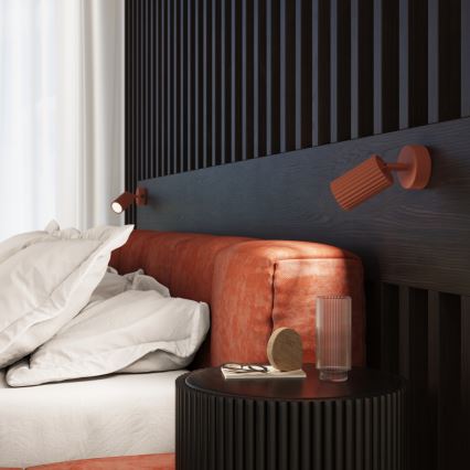 Brilagi - Stensko točkovno svetilo CRESTO 1xGU10/10W/230V rdeče