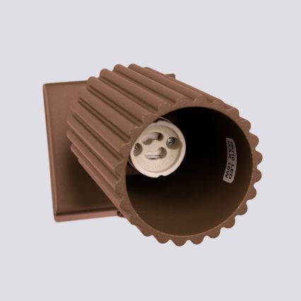 Brilagi - Stensko točkovno svetilo CRESTO 1xGU10/10W/230V rjavo