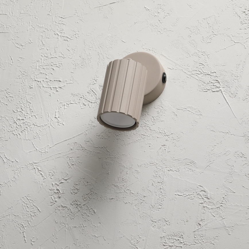 Brilagi - Stensko točkovno svetilo CRISPINA 1xGU10/10W/230V bež