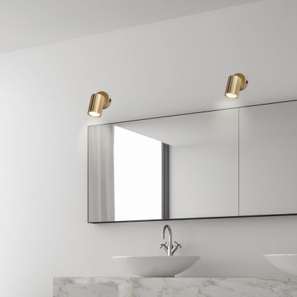 Brilagi - Stensko točkovno svetilo CRISPINA 1xGU10/10W/230V zlata