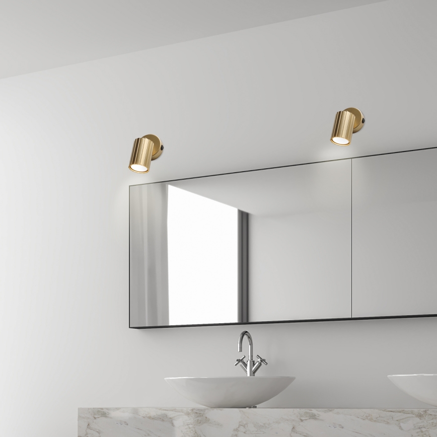 Brilagi - Stensko točkovno svetilo CRISPINA 1xGU10/10W/230V zlato