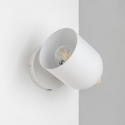 Brilagi - Stensko točkovno svetilo GALLION 1xE27/15W/230V bela