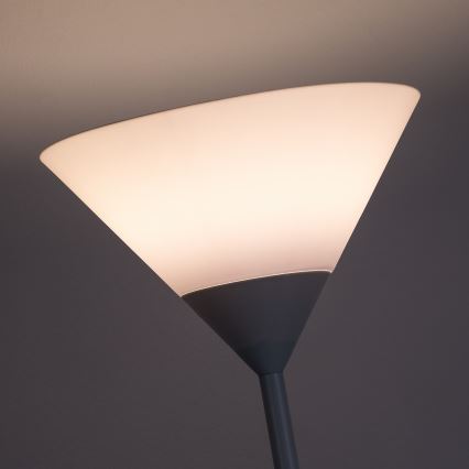 Brilagi - Stoječa svetilka ARIANA 1xE27/100W/230V + 1xE14/25W bela