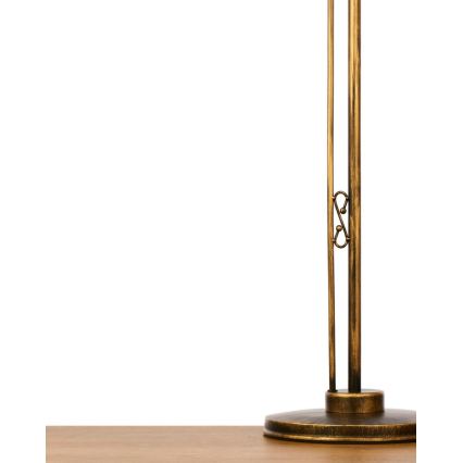 Brilagi - Stoječa svetilka MOLLERO 1xE27/15W/230V bronza/patina