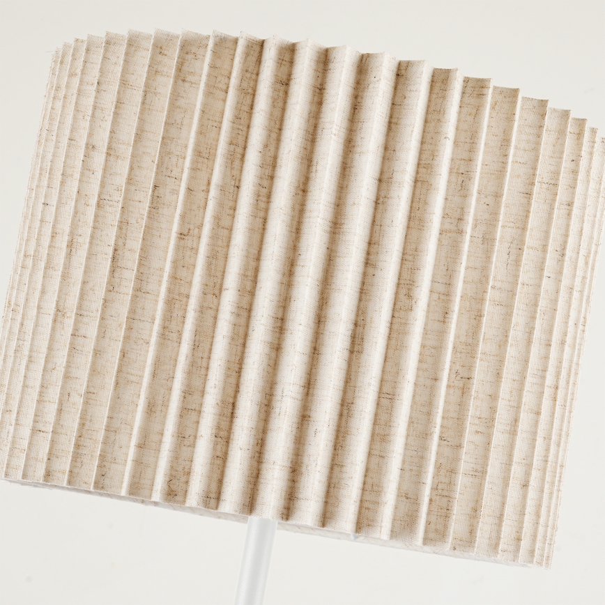 Brilagi - Stoječa svetilka NORDIC WAVE 1xE27/15W/230V lan/bela