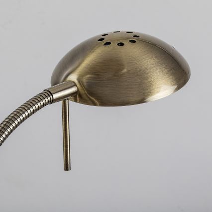 Brilagi - Stoječa svetilka SCARLETT z možnostjo zatemnitve 1xR7s/230W/230V + 1xG9/40W bronasta