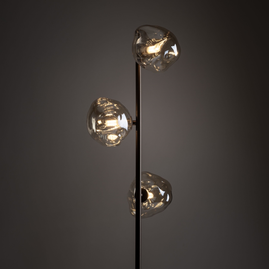 Brilagi - Stoječa svetilka VULCANO 3xG9/8W/230V rjava/dimno bež