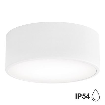 Brilagi - LED RGBW zatemnljivo kopalniško stropno svetilo CLARE 1xE27/9W/230V 2700-6500K premer 20 cm IP54 Wi-Fi bela