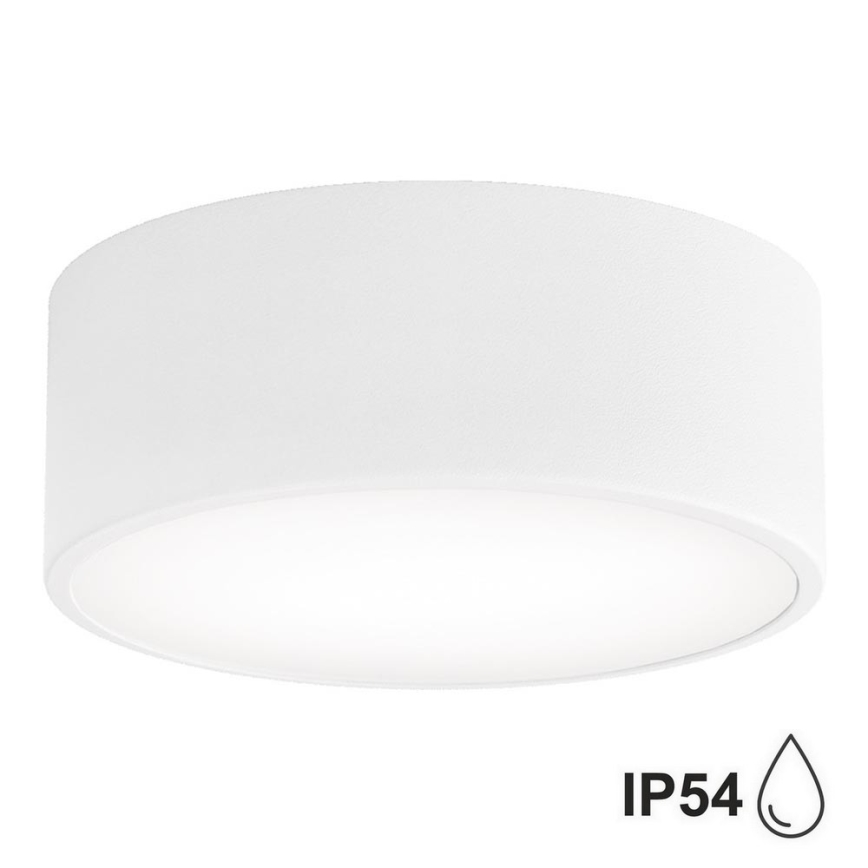 Brilagi - LED RGBW zatemnljivo kopalniško stropno svetilo CLARE 1xE27/9W/230V 2700-6500K premer 20 cm IP54 Wi-Fi bela
