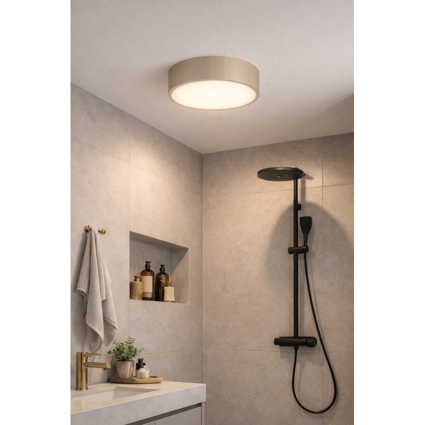 Brilagi - Stropna kopalniška svetilka POOL 4xE27/15W/230V premer 50 cm IP54 bežna
