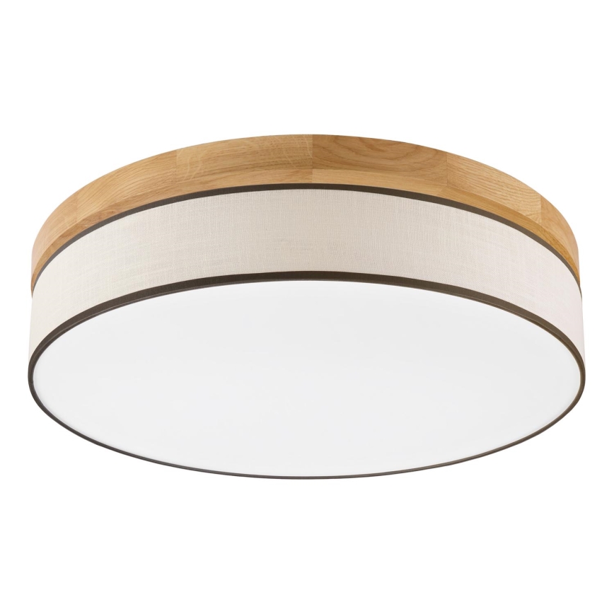 Brilagi - stropna LED svetilka BELLADONNA LED/36W/230V Ø 50 cm kremna/hrast