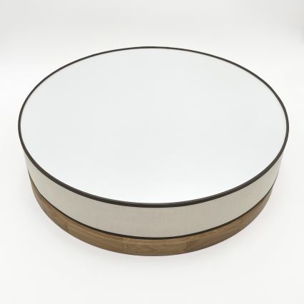 Brilagi - stropna LED svetilka BELLADONNA LED/36W/230V Ø 50 cm kremna/hrast