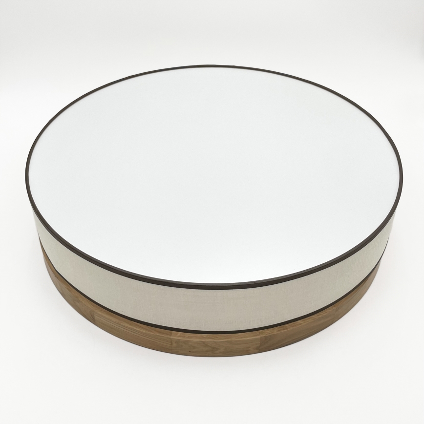 Brilagi - stropna LED svetilka BELLADONNA LED/36W/230V Ø 50 cm kremna/hrast